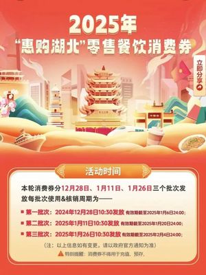 新一輪日用百貨消費券即將發放，定好鬧鐘準備搶購！